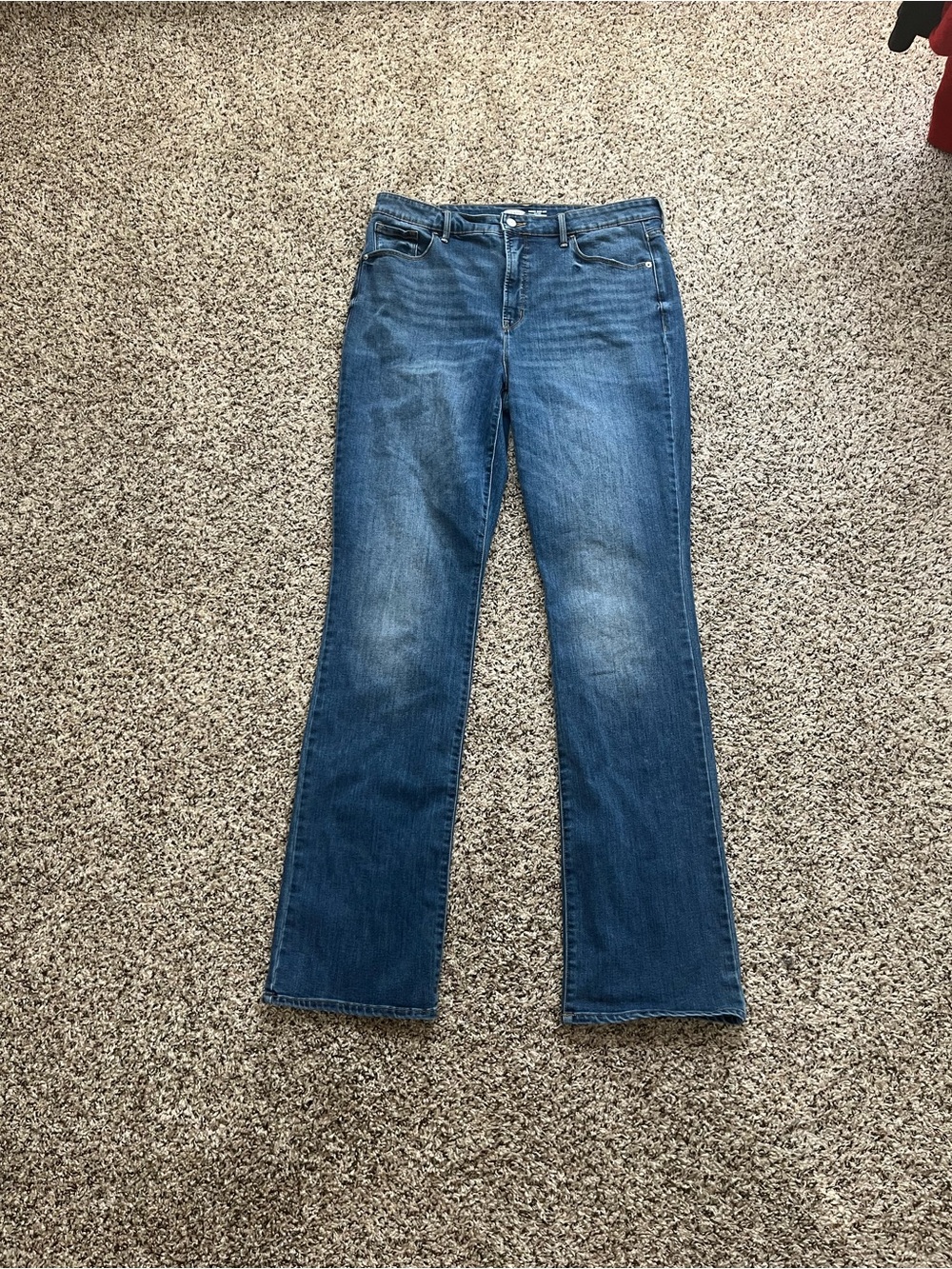 Old Navy Medium Blue Boot Cut Jeans